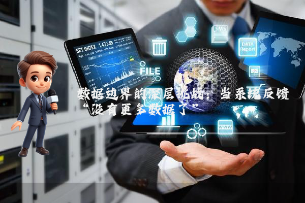 数据边界的深层挑战：当系统反馈“没有更多数据了”
