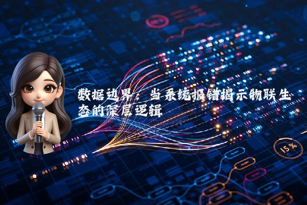 数据边界：当系统报错揭示物联生态的深层逻辑